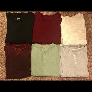 6 Men’s Long Sleeve Shirts